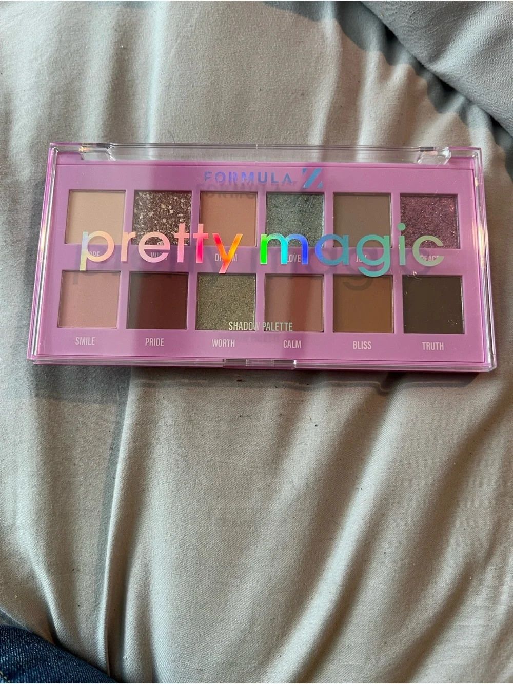 Formula Z’s-Pink Matte & Shimmer Eyeshadow Palette - Soft Pinks & Neutrals